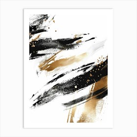 Abstract Brush Strokes 31 Art Print