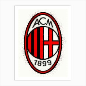 Ac Milan Art Print