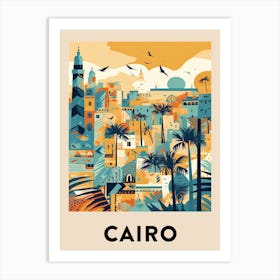 Cairo 4 Vintage Travel Poster Art Print