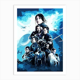 Star Wars The Rise Of Skywalker Art Print