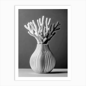 Corals In A Vase Art Print