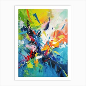 Abstract Painting 2340 Art Print