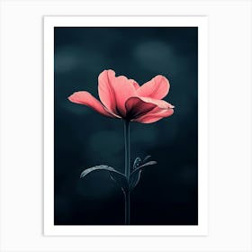 Pink Flower 4 Art Print