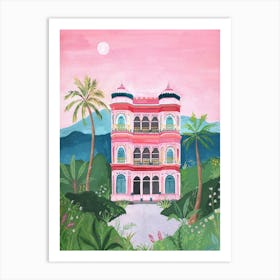 House In Jungle Art Print