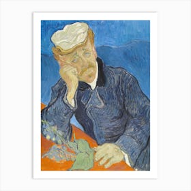 Dr Paul Gachet, Vincent Van Gogh Art Print