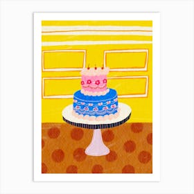 Birthday Cake 5 Art Print