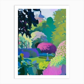 Norfolk Botanical Garden, Usa Abstract Still Life Art Print