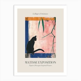 Cat 6 Matisse Inspired Exposition Animals Poster Art Print