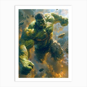 Hulk 35 Art Print