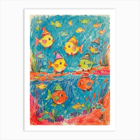 Fishes In The Sea Art Print