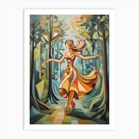 Dance In The Woods Art Print