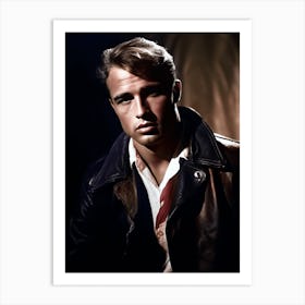 Color Photograph Marlon Brando 3 Art Print