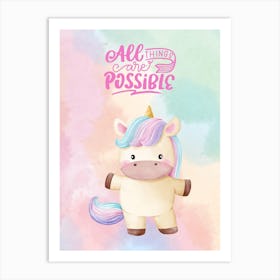 All Things Are Possible Art Print