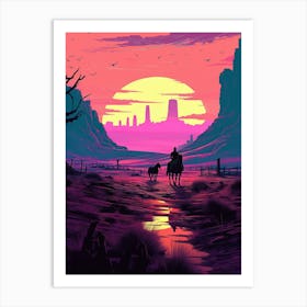 Red Dead Redemption 19 Art Print