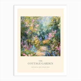 Cottage Garden Poster Wild Garden 9 Art Print