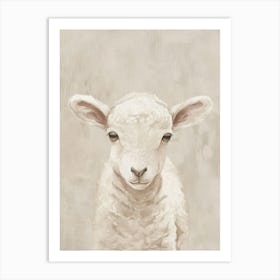 Lamb Canvas Print Art Print