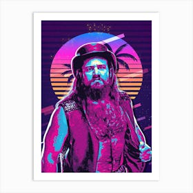 Cameron Grimes 80s Retro Art Print