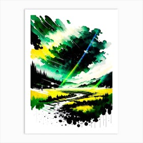 Rainbow In The Sky 1 Art Print