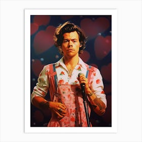 Harry Styles Love On Tour 17 Art Print