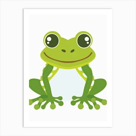 Frog Illustration 3 Art Print