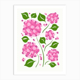 Hydrangeas 1 Art Print