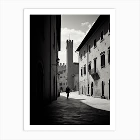 Trento, Italy,  Black And White Analogue Photography  4 Art Print