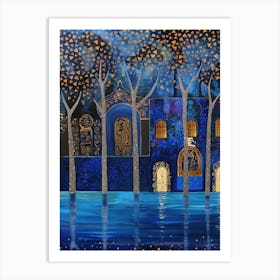 Night At The Palace 1 Art Print