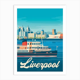 Liverpool England Art Print