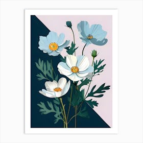 Blue Poppies 3 Art Print