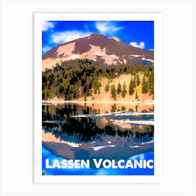 Lassen Volcanic, National Park, Nature, USA, Wall Print, Art Print