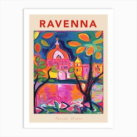 Ravenna Italia Travel Poster Art Print
