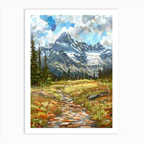 Trail To The Mountains 1 Art Print