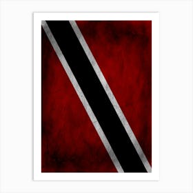 Trinidad And Tobago Flag Texture Art Print