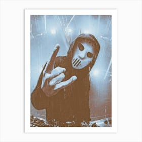 Angerfist Dj Art Print