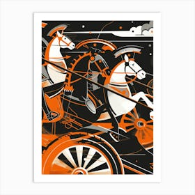 Chariots Of Rome Art Print