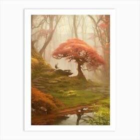 Tree In The Forest 1 Art Print