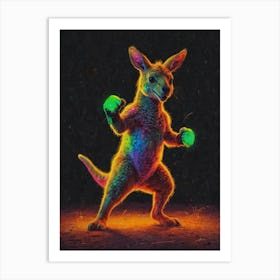 Kangaroo 10 Art Print