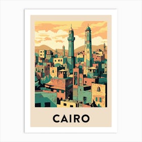 Cairo 3 Vintage Travel Poster Art Print