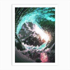 Wave In The Ocean Art Print