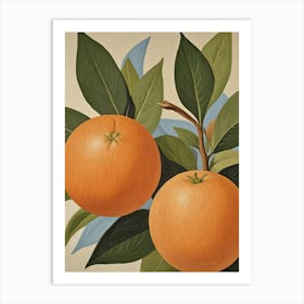 Oranges no2 Art Print