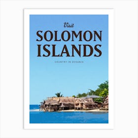 Solomon Islands Art Print