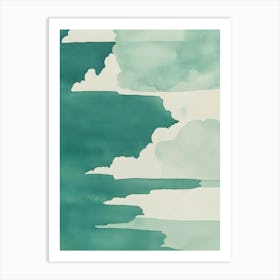 Cloudy Sky 3 Art Print