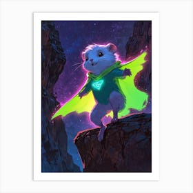 Super Rat Art Print