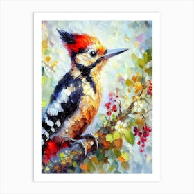 Woodpecker 5 Art Print