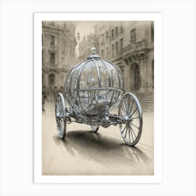 Cinderella Carriage Art Print