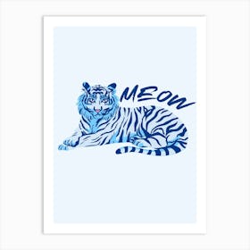 Meow Art Print