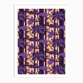 Make It Rainforest Purple Art Print