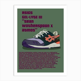 Asics Gel - Gede Ii Art Print