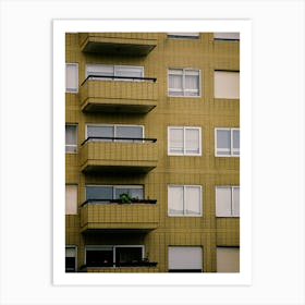 Apartment Building Art Print