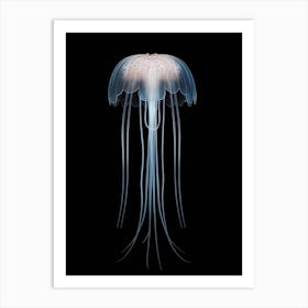 Comb Jellyfish Transparent 1 Art Print